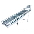 Supply lifter and conveyor for fruit and vegetable juice
